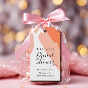 Bride Gown Möhippa Orange Tack Presentetikett