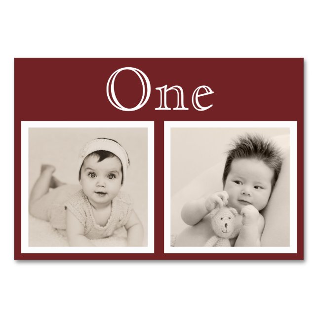 Bride Groom Age Anpassningsbar Färg Silver Bordsnu Bordsnummer (Framsidan)