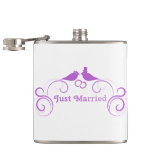 Bride Groom Bröllop personalize Destiny's's Fickplunta