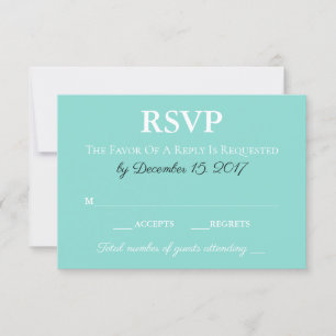 Bride & Groom Bröllop Suite Traditional Teal Blue OSA Kort