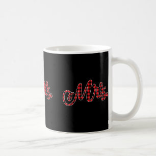 Bride Groom Jul Bröllop Matching Coup Kaffemugg