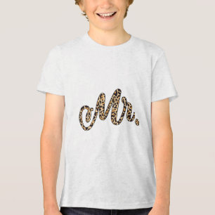 Bride Groom Leopard Print Bröllop Matching Coup T Shirt