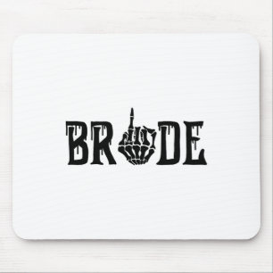Bride Groom Skeleton Hand Halloween Bröllop Bachel Musmatta