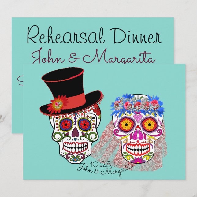 Bride & Groom Til Death do US Party Inbjudningar (Fram/baksida)