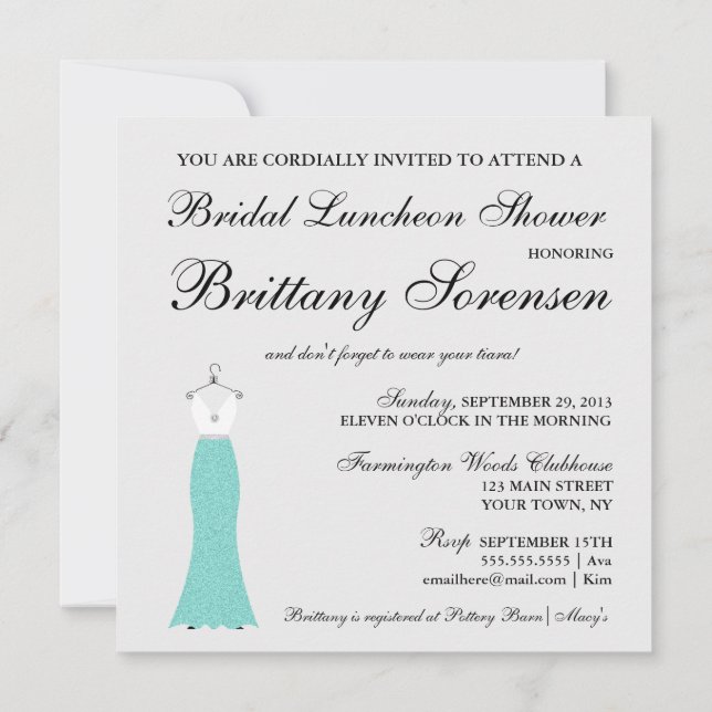 BRIDE här kommer hit med bildskärmshuggaren Party Inbjudningar (Baksida)