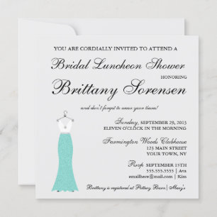 BRIDE här kommer hit med bildskärmshuggaren Party Inbjudningar