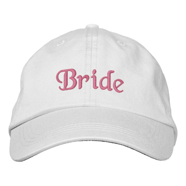Bride Hat Broderad Keps (Framsida)