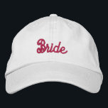 Bride Hat Broderad Keps<br><div class="desc">Firar bröllop med den här Bride-hatten!</div>