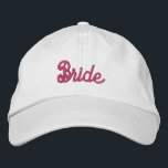Bride Hat Broderad Keps<br><div class="desc">Firar bröllop med den här Bride-hatten!</div>