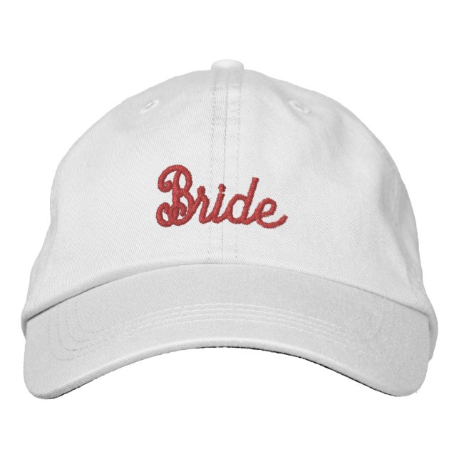 Bride Hat Broderad Keps (Framsida)