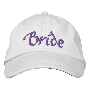 Bride Hat Broderad Keps