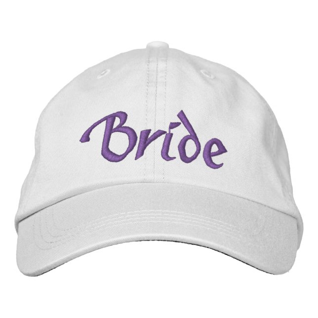 Bride Hat Broderad Keps (Framsida)