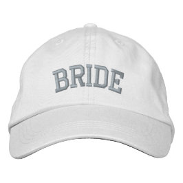 Bride Hat Guld Embroidery Bachelorette Hat Broderad Keps