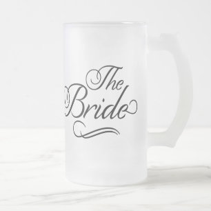 Bride Honeymoon Beer Mugg Black