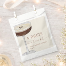 Bride In A Tini Bit Expresso Martini Bridal Shower
