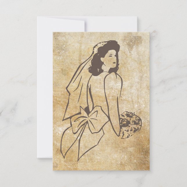 Bride in Brown Grunge (Framsida)