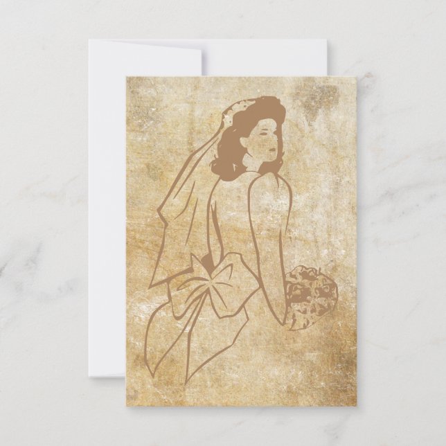 Bride in Brown Grunge (Framsida)