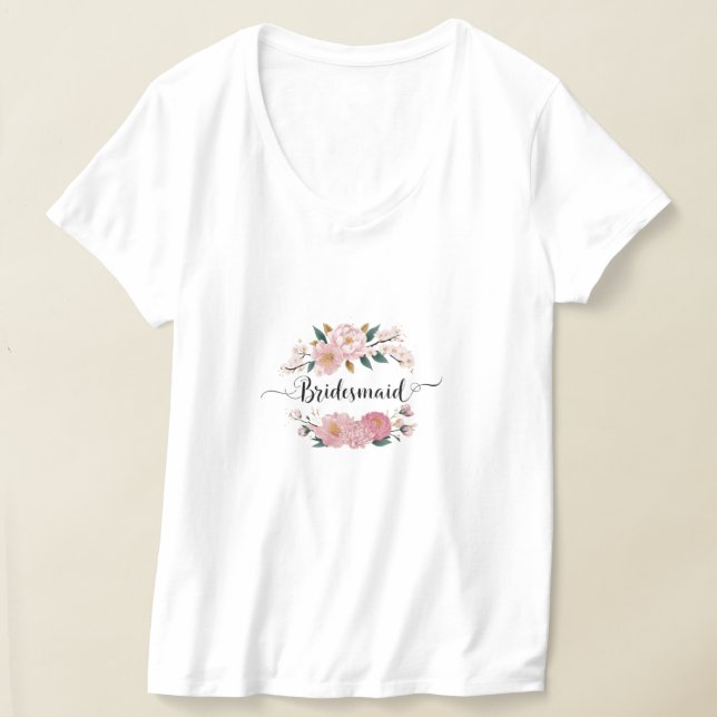 Bride inspirerade japanska T-Shirt (Laydown)
