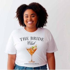 Bride Klubb Apple Martini Cocktail Social Klubb T Shirt