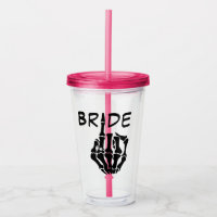 Bride Kopp - Skeleton Ring Finger Möhippa Tumbler 