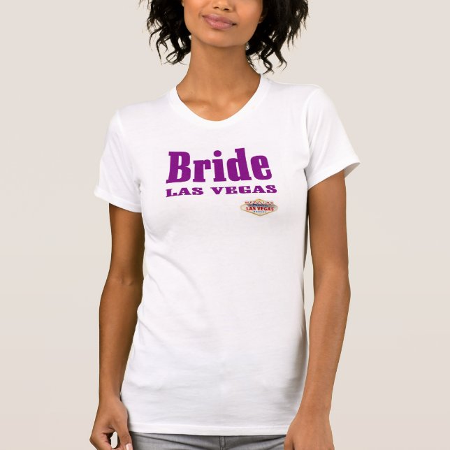 Bride Las Vegas Camisole Tee Shirt (Framsida)