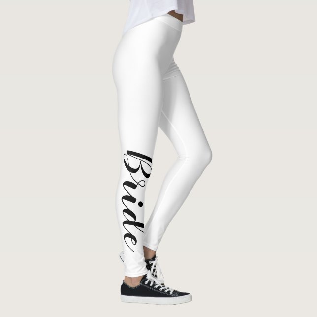 Bride Leggings. Bachelorette Party. Bröllop! Leggings (Höger)