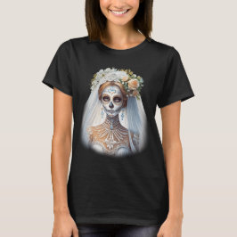 Bride Living Dead Horror T Shirt