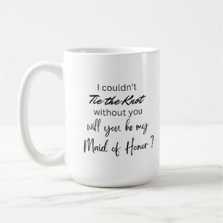 Bride-Maid of Honor Förslag Mug Kaffemugg