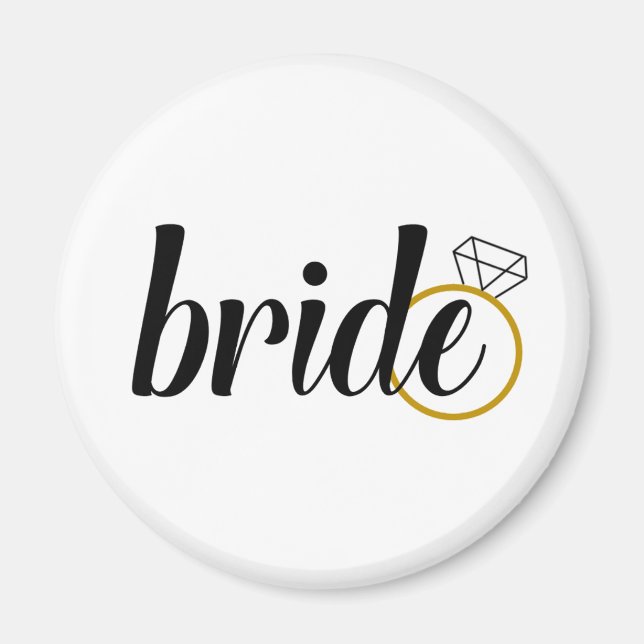 Bride med Ring Magnet (Framsidan)