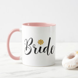 Bride Möhippa Bröllop Elegant Mugg
