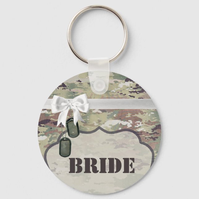 Bride Nyckelring Army OCP Camo Uniform Camoflauge (Framsida)