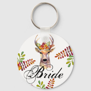 Bride Nyckelring boho hjort Buck Head Browning Boh