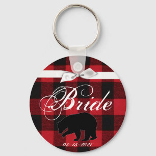 Bride Nyckelring Red Buffalo Play Bear Black
