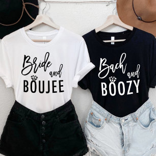 Bride och Boujee Bachelorette Party Bride T Shirt