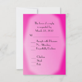 Bride och Groom Blue Bröllop Fuchsia OSA