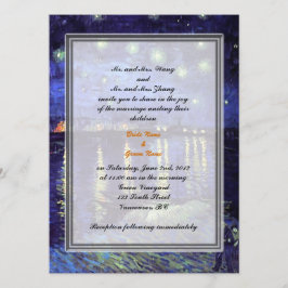 Bride och groom föräldrars bröllopsinbjudan inbjudningar