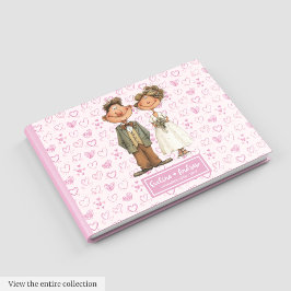Bride och Groom Humor Bröllop Guest bok
