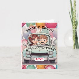 BRIDE OCH GROOM INBJUDAN