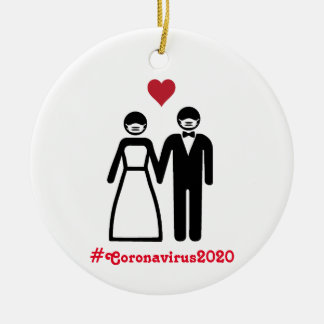 Bride och Groom | Koronavirus Ornament