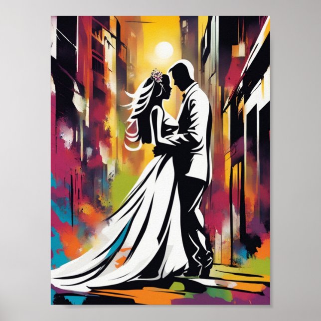 BRIDE OCH GROOM POSTER (Framsidan)