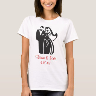 Bride och Groom Shirt T-shirt