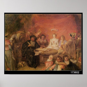 Bride och Groom's Bord Poster
