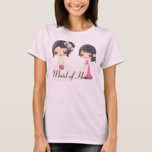 Bride och Maid of honor Tee