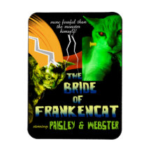 Bride of Frankencat Magnet