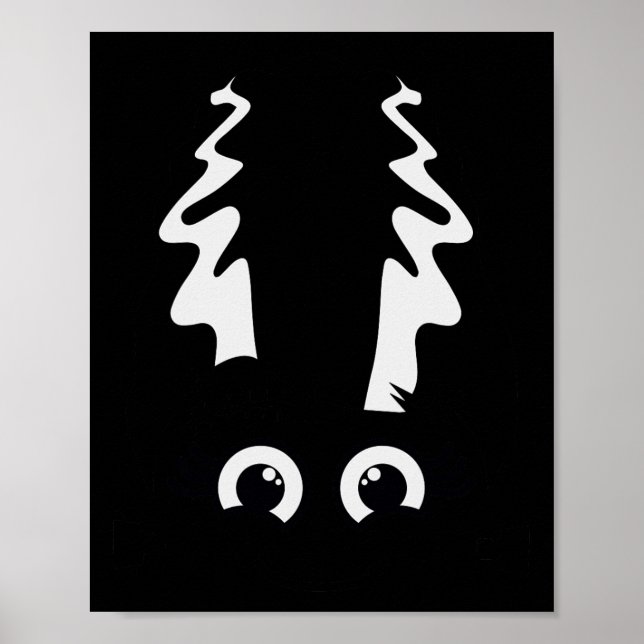 Bride of Frankenstein Cute Monster Halloween Costu Poster (Framsidan)