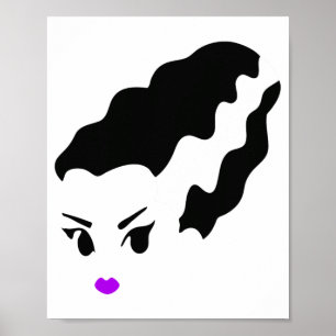 Bride of Frankenstein Monster Halloween Costume 2 Poster