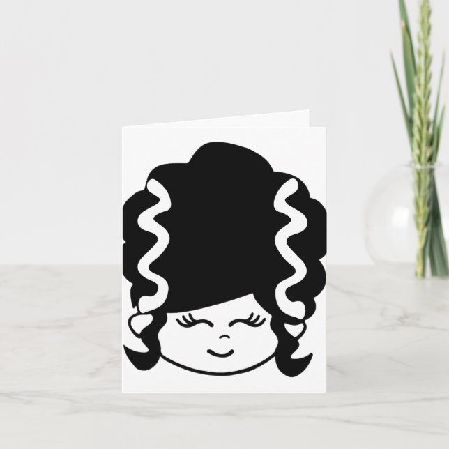 Bride of Frankenstein Monster Halloween Costume 3 Kort (Framsida)
