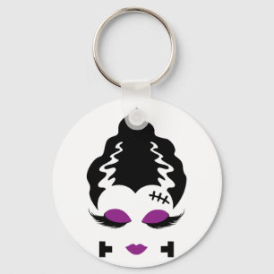 Bride of Frankenstein Monster Halloween Costume 4 Nyckelring