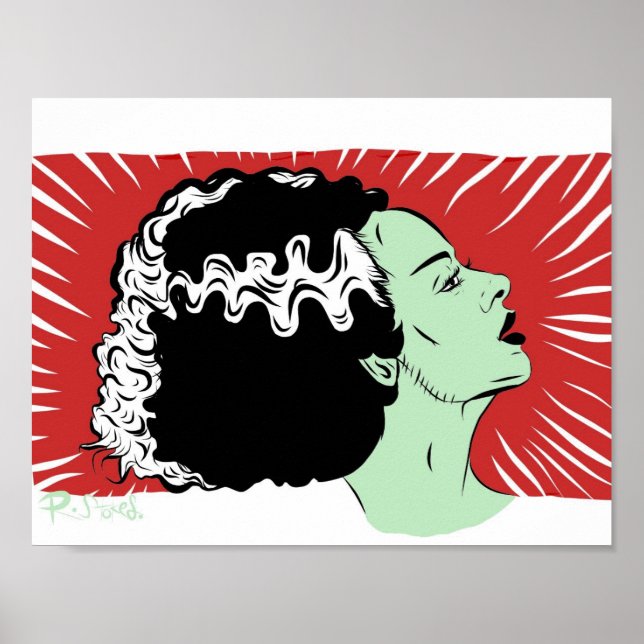 Bride of Frankenstein Poster (Framsidan)