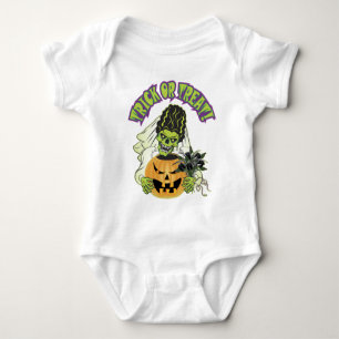Bride of Frankenstein Skull Tee